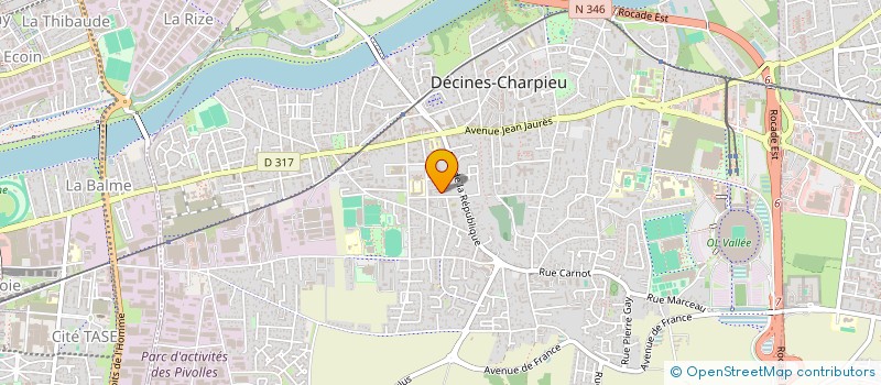 localisation de l'entreprise SCI ABRAHAMYAN  DECINES-CHARPIEU