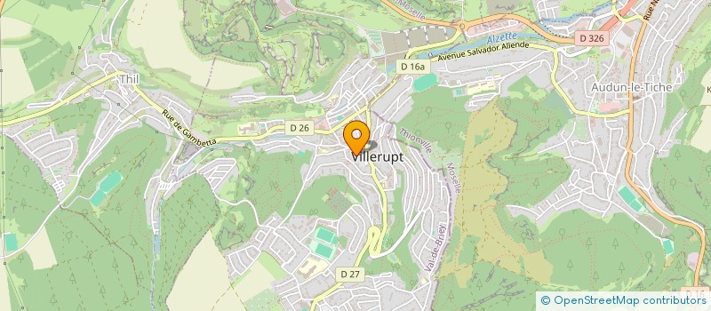 localisation de l'entreprise SCI ABRANISE  VILLERUPT