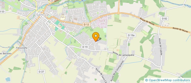 localisation de l'entreprise SCI ABREU  SAINT-LYS