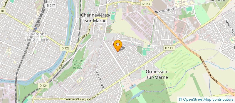 localisation de l'entreprise SCI ABREU  ORMESSON-SUR-MARNE