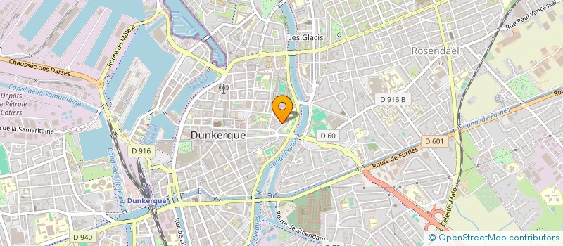 localisation de l'entreprise SCI ABRICLAIR à DUNKERQUE