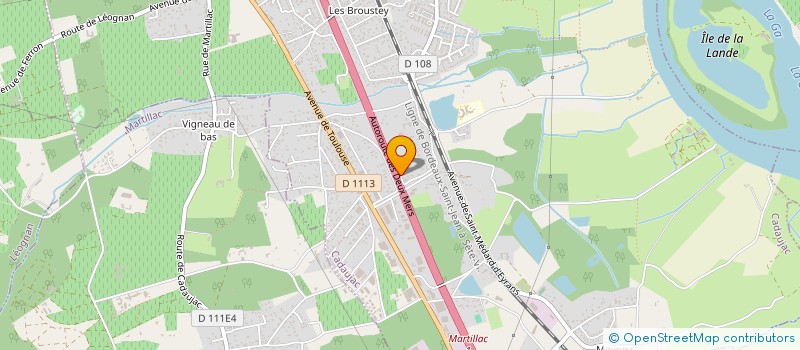 localisation de l'entreprise SCI ABS IMMO  CADAUJAC