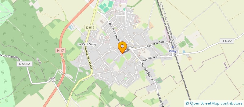 localisation de l'entreprise SCI ABS LOCATION  GIVENCHY-EN-GOHELLE