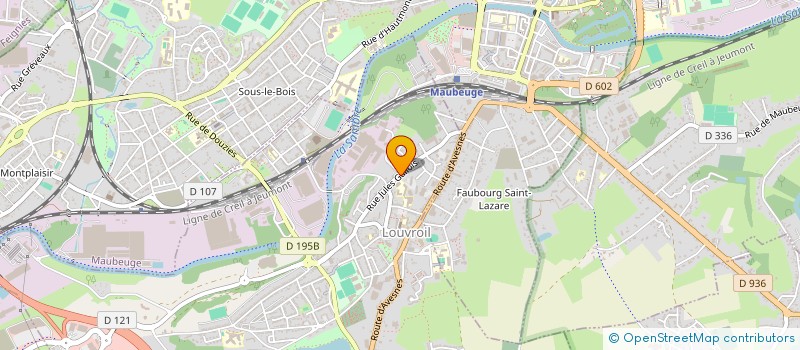 localisation de l'entreprise SCI ABSOU PATRIMOINE  LOUVROIL