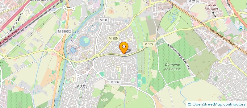 localisation de l'entreprise SCI ABUELA à LATTES