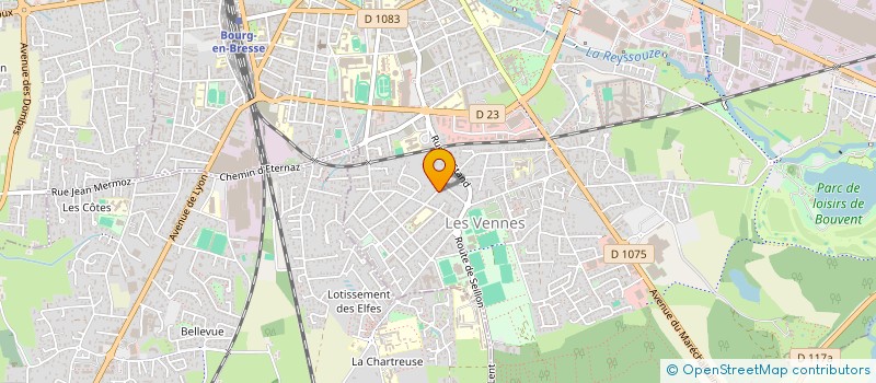 localisation de l'entreprise SCI ABUNDANTIA à BOURG-EN-BRESSE