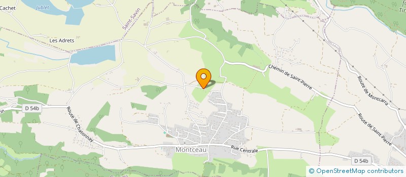 localisation de l'entreprise SCI ABY  RUY-MONTCEAU