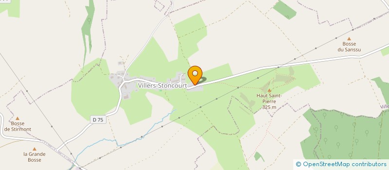 localisation de l'entreprise SCI ABYLIS  VILLERS-STONCOURT