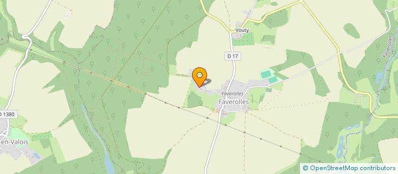 localisation de l'entreprise SCI ABYS  FAVEROLLES