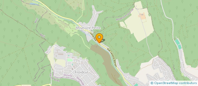 localisation de l'entreprise SCI ABYSS  MOYEUVRE-GRANDE