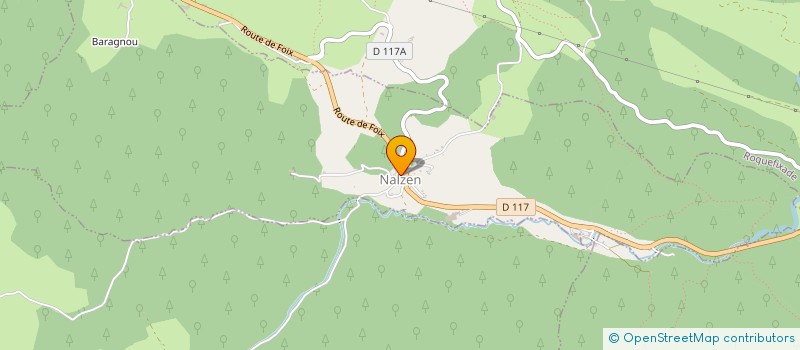 localisation de l'entreprise SCI ABYSS à ROQUEFORT-LES-CASCADES