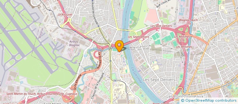 localisation de l'entreprise SCI ABYSSES  TOULOUSE
