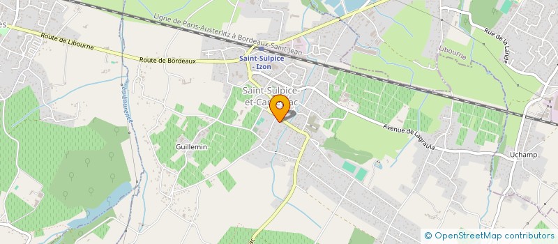 localisation de l'entreprise SCI ABZ  SAINT-SULPICE-ET-CAMEYRAC