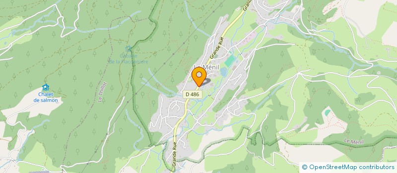 localisation de l'entreprise SCI AC-40  LE MENIL