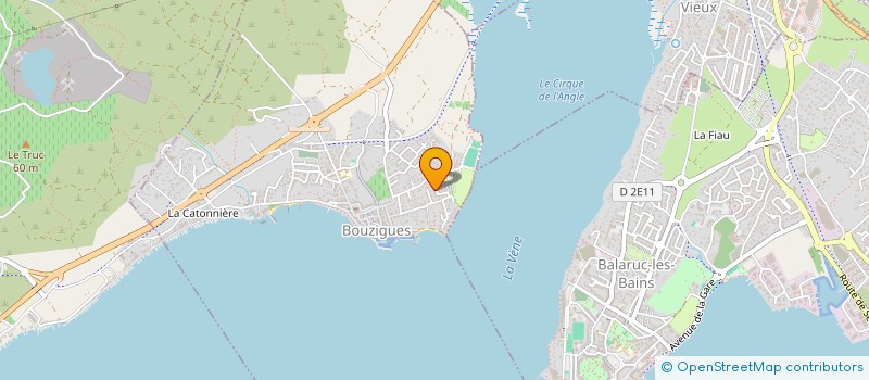 localisation de l'entreprise SCI AC  BOUZIGUES