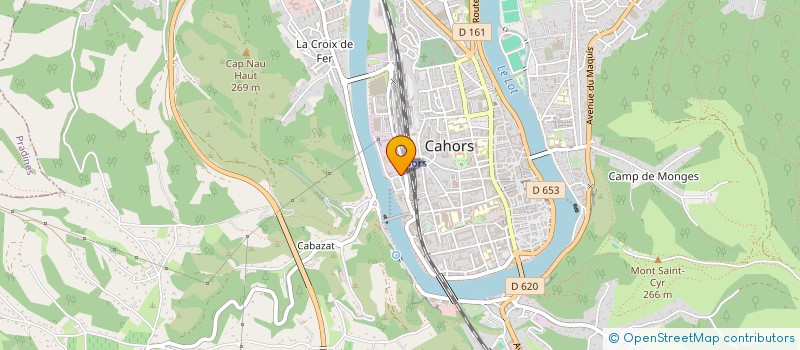 localisation de l'entreprise SCI AC DS 7 PONTS  CAHORS