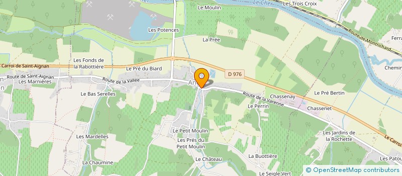 localisation de l'entreprise SCI AC ET C  ANGE