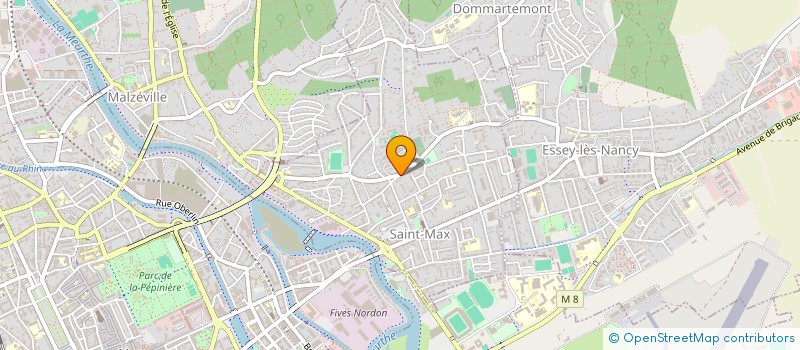 localisation de l'entreprise SCI AC ET FILS  SAINT MAX