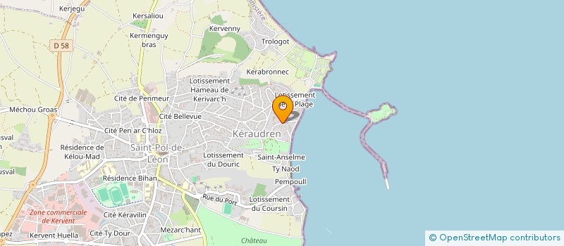 localisation de l'entreprise SCI AC I  SAINT-POL-DE-LEON