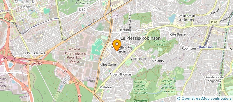 localisation de l'entreprise SCI AC IMMO à LE PLESSIS-ROBINSON