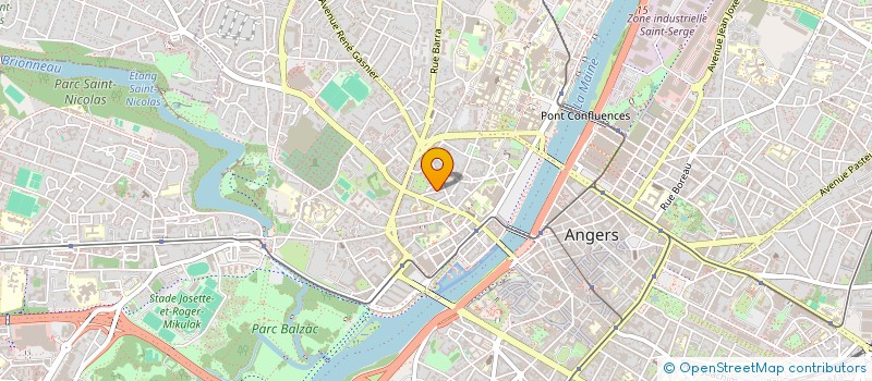localisation de l'entreprise SCI AC INVESTISSEMENT à ANGERS
