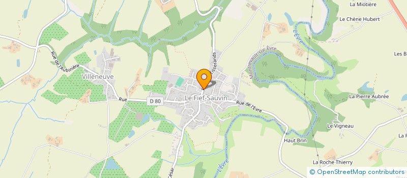 localisation de l'entreprise SCI AC LIAIGRE  BEAUPREAU-EN-MAUGES