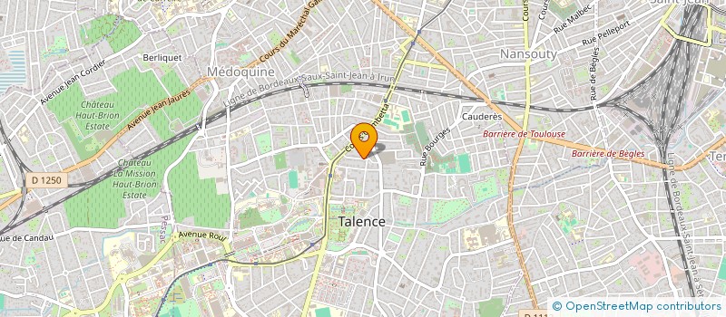 localisation de l'entreprise SCI AC SAINT GERMAIN  TALENCE