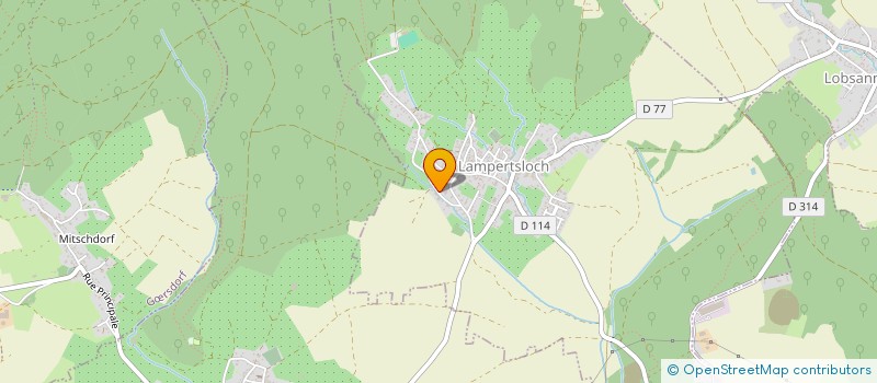 localisation de l'entreprise SCI AC2M  LAMPERTSLOCH