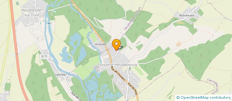 localisation de l'entreprise SCI AC3J  CLEF VALLEE D'EURE