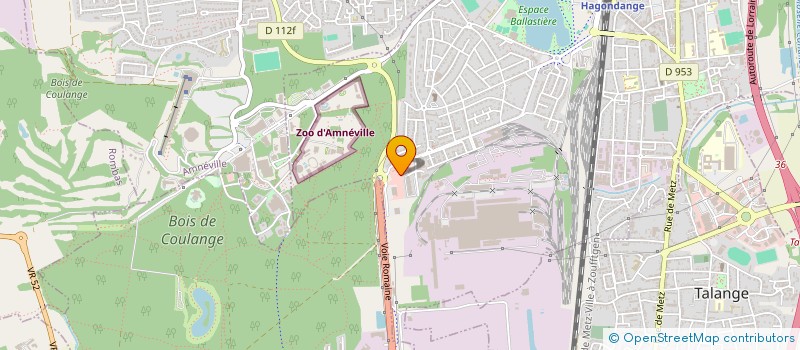 localisation de l'entreprise SCI ACA  HAGONDANGE