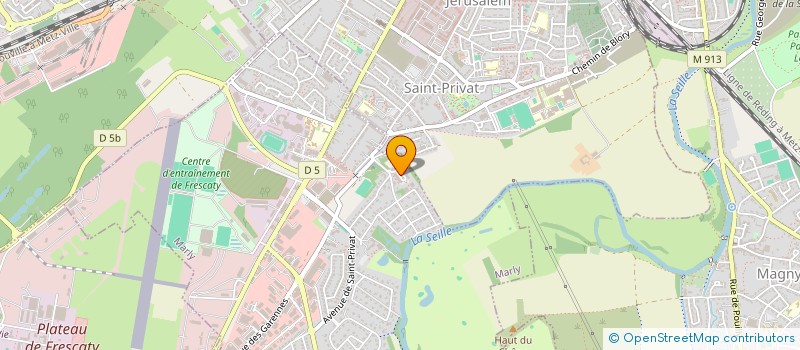 localisation de l'entreprise SCI ACA à MARLY