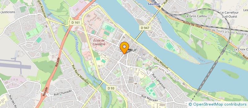 localisation de l'entreprise SCI ACA  SAUMUR