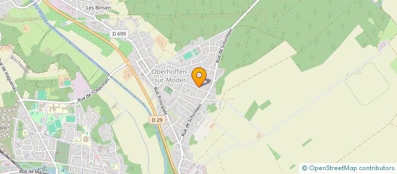 localisation de l'entreprise SCI ACA  OBERHOFFEN-SUR-MODER