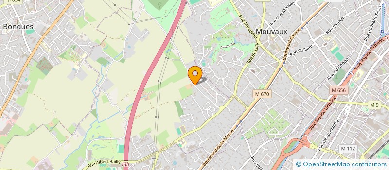 localisation de l'entreprise SCI ACA LEFEBVRE à MARCQ-EN-BARŒUL