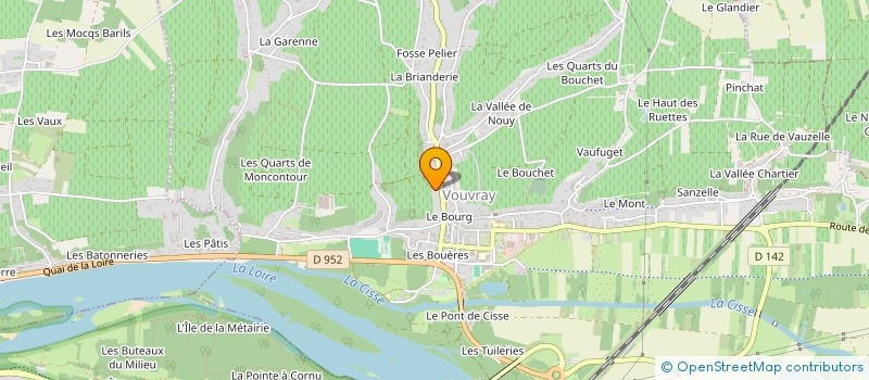 localisation de l'entreprise SCI ACACIA à VOUVRAY