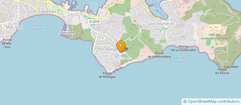 localisation de l'entreprise SCI ACACIA  SAINT-MANDRIER-SUR-MER