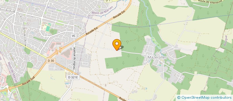 localisation de l'entreprise SCI ACACIAS POUY à MAZEROLLES