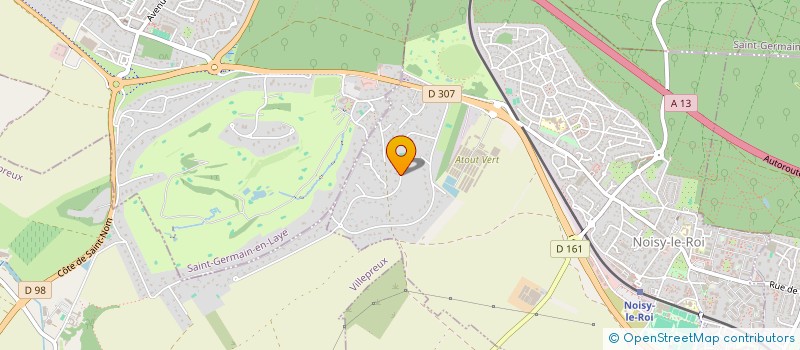 localisation de l'entreprise SCI ACAG à NOISY-LE-ROI