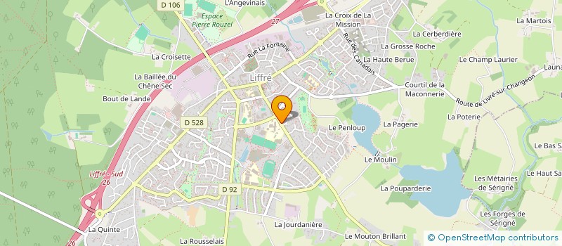 localisation de l'entreprise SCI ACAM  LIFFRE