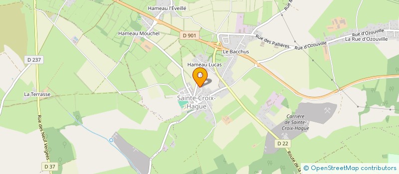localisation de l'entreprise SCI ACAMI  LA HAGUE