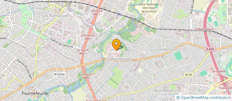 localisation de l'entreprise SCI ACAMP  TOULOUSE