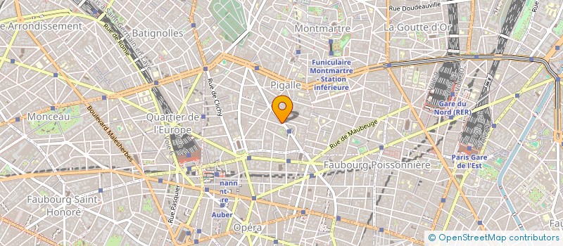 localisation de l'entreprise SCI ACANTHE IMMOBILIER  PARIS