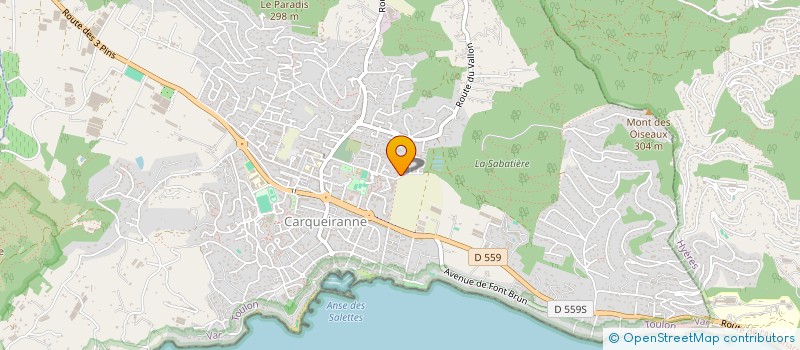 localisation de l'entreprise SCI ACAPULCO à CARQUEIRANNE