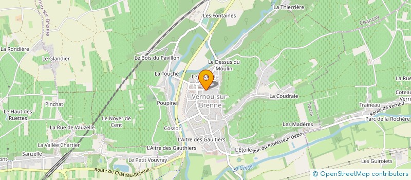 localisation de l'entreprise SCI ACAPULCO à VOUVRAY