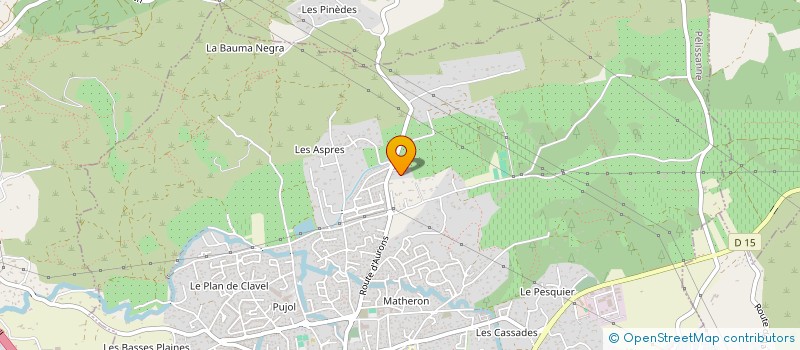 localisation de l'entreprise SCI ACAPULCO  PELISSANNE