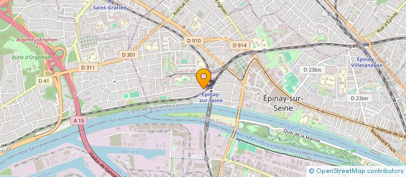 localisation de l'entreprise SCI ACAR à EPINAY-SUR-SEINE