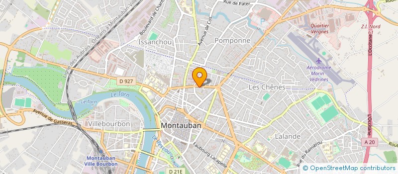 localisation de l'entreprise SCI ACARVIN  MONTAUBAN