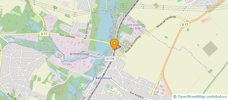 localisation de l'entreprise SCI ACB à BALLANCOURT-SUR-ESSONNE