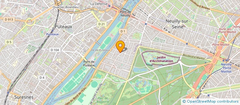 localisation de l'entreprise SCI ACC à NEUILLY-SUR-SEINE