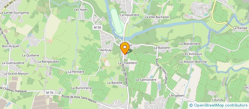 localisation de l'entreprise SCI ACC  VERTOU